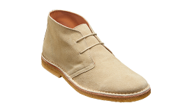 Barker Monty Desert Boot - Sand Suede