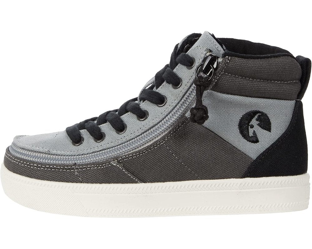 Billy Kids Street High Tops - Grey Colorblock