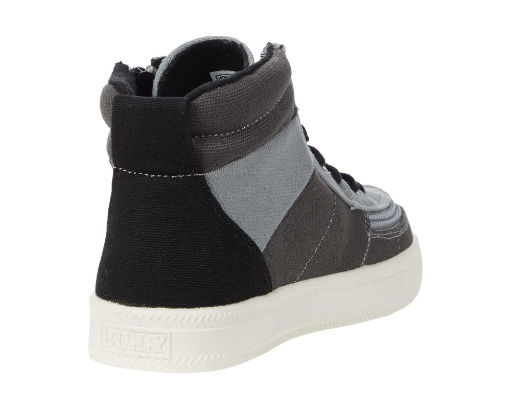 Billy Kids Street High Tops - Grey Colorblock