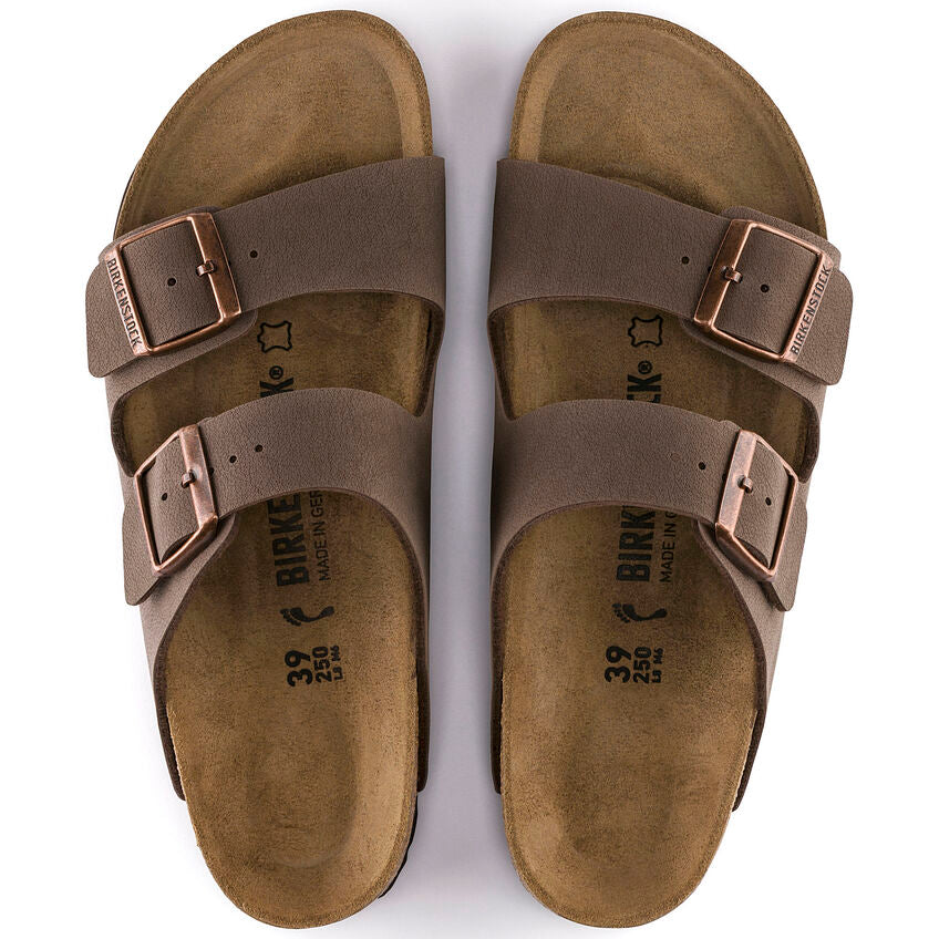       Birkenstock Arizona Birko Flor Nubuck Mocha