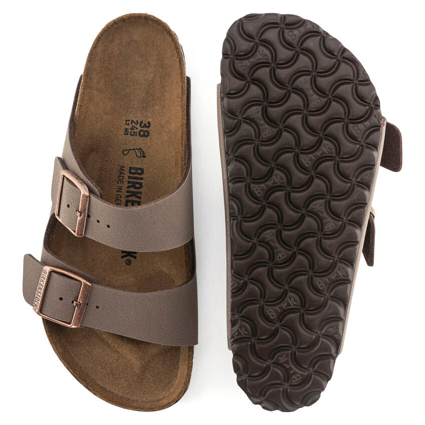       Birkenstock Arizona Birko Flor Nubuck Mocha