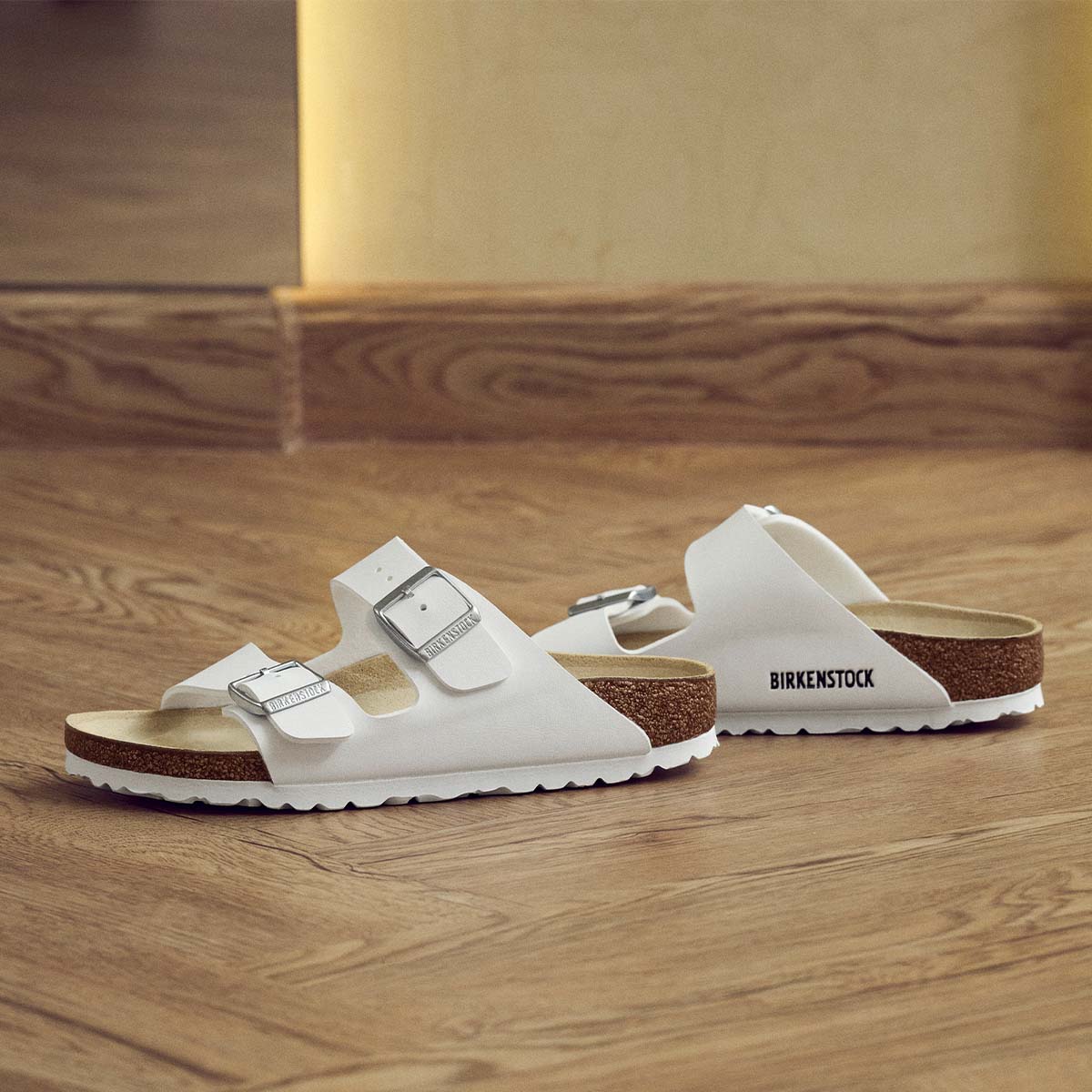      Birkenstock Arizona BS White