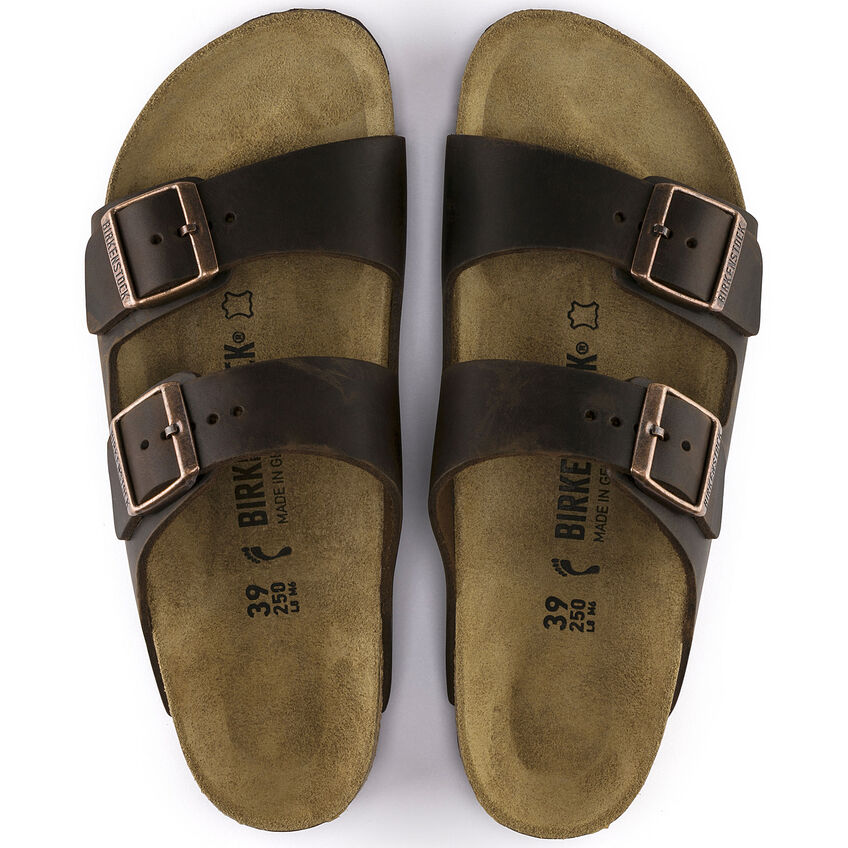 Birkenstock Arizona Leather Habana     