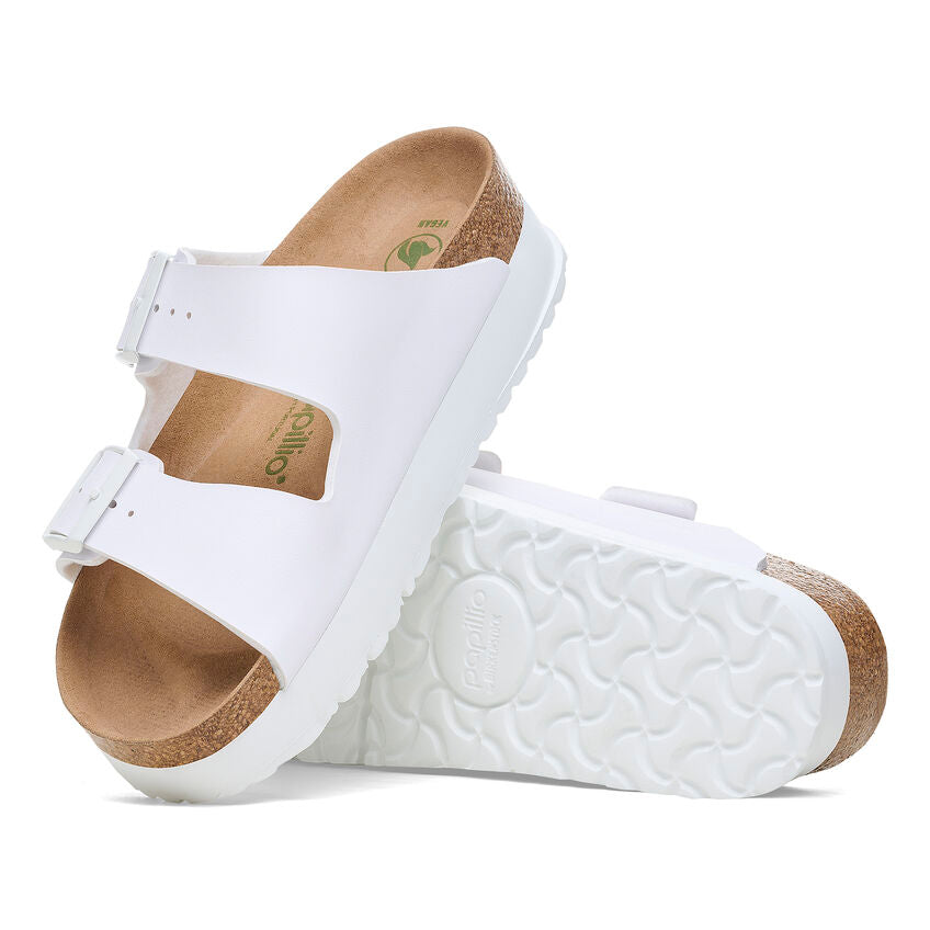 Birkenstock Arizona PAP Flex Platform White   