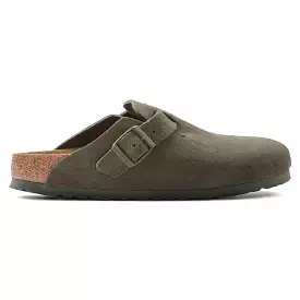 Birkenstock Boston Sandals - Thyme Suede