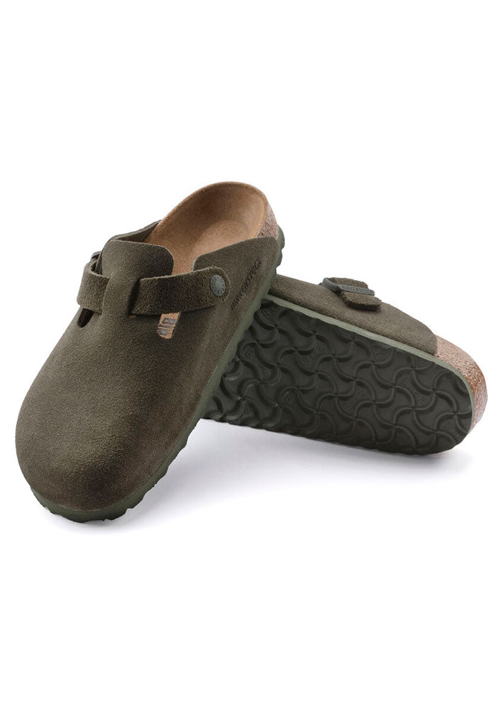 Birkenstock Boston Suede 1024714 Thyme