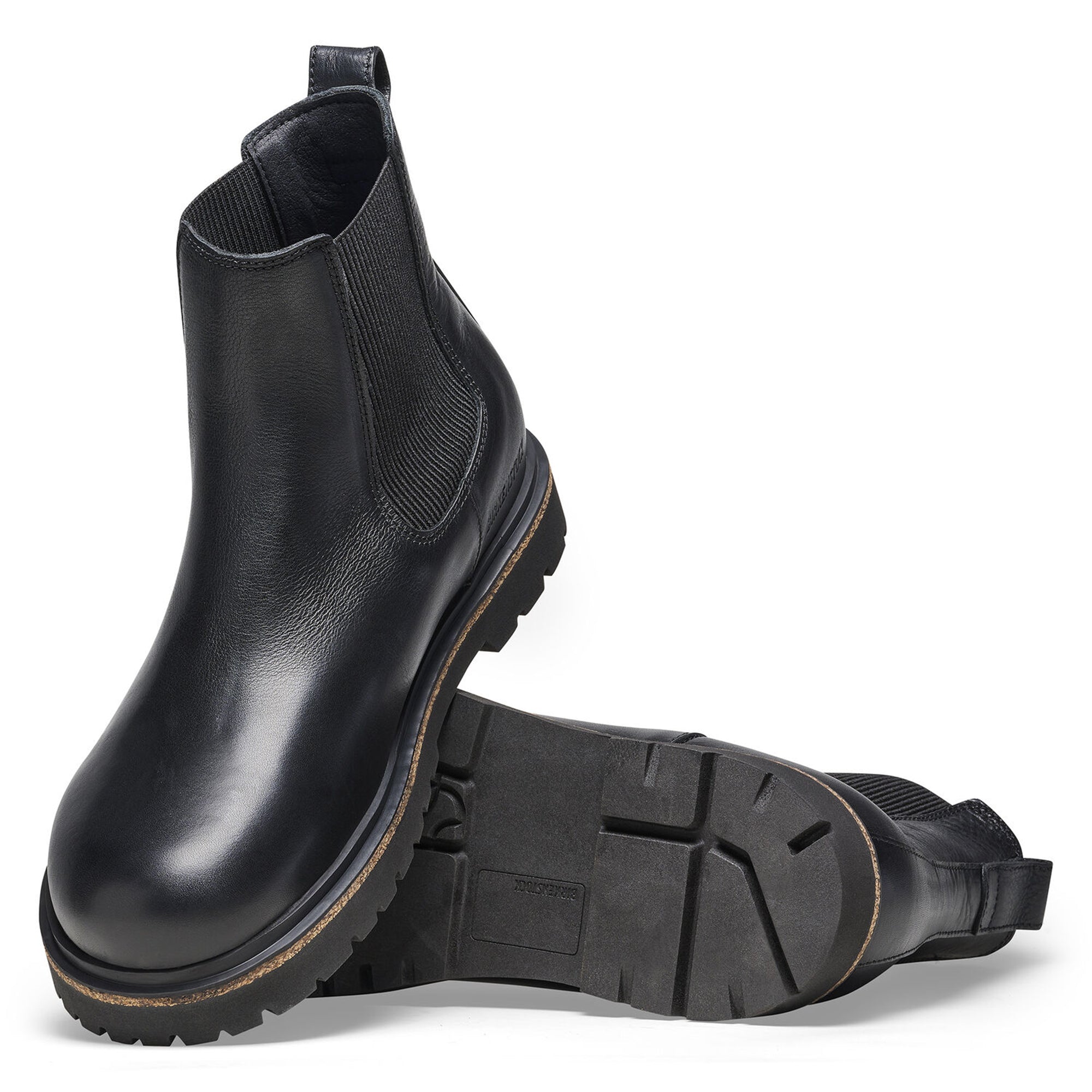 Birkenstock Highwood Slip On Boot - Black Leather