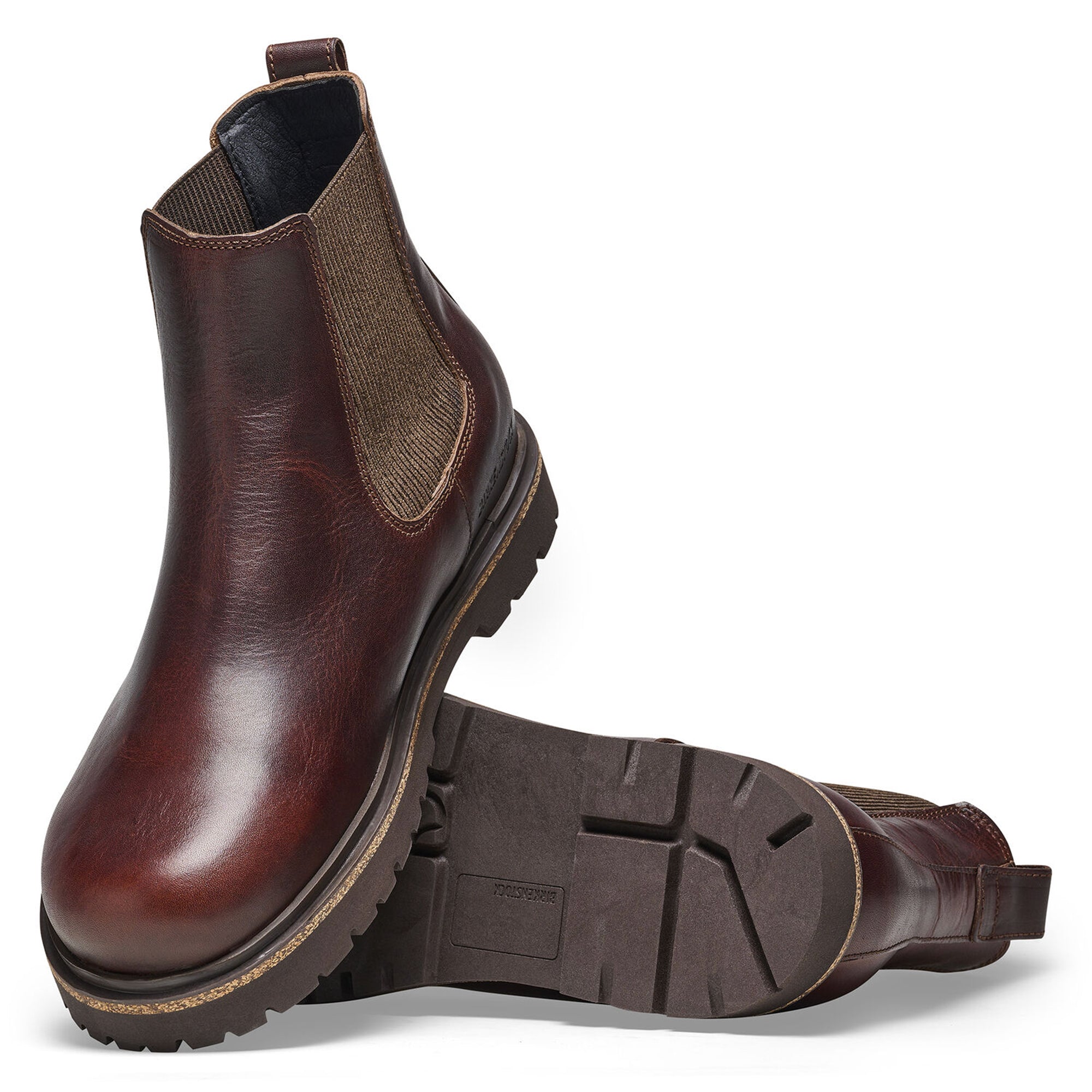 Birkenstock Highwood Slip On Boot - Chocolate Leather