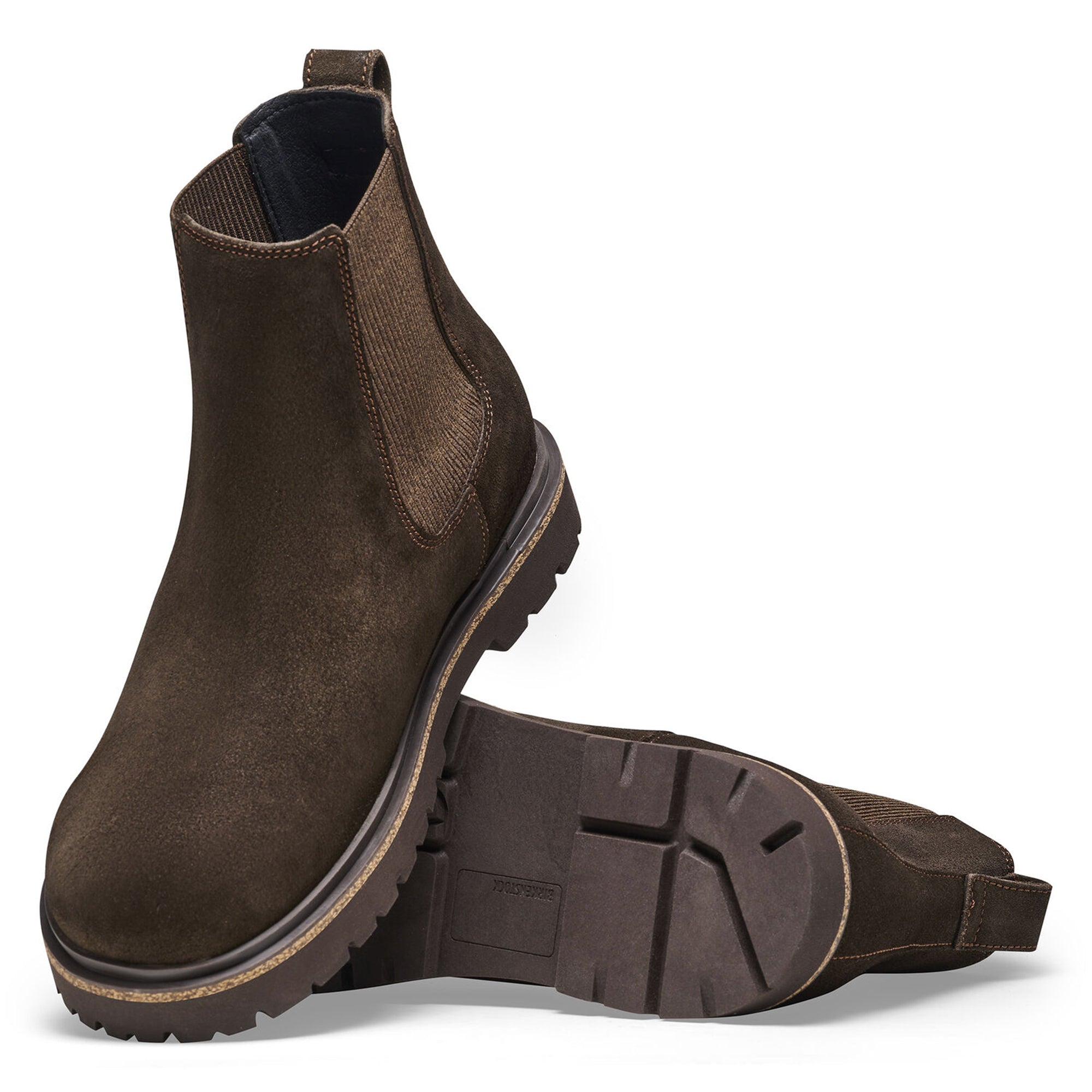 Birkenstock Highwood Slip On Boot - Mocha Suede