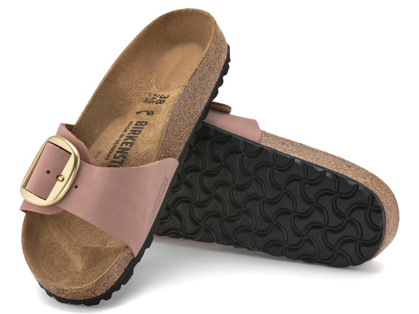 Birkenstock: Madrid Big Buckle in Old Rose