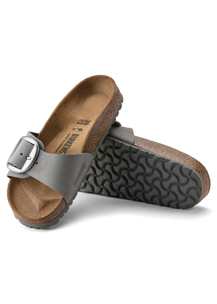 Birkenstock Madrid Big Buckle Nubuck 1022176 Dove Gray