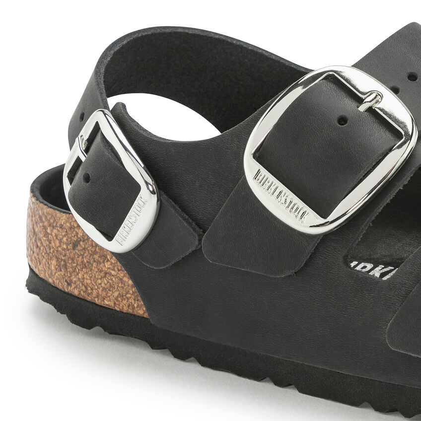 Birkenstock Milano Big Buckle Black   