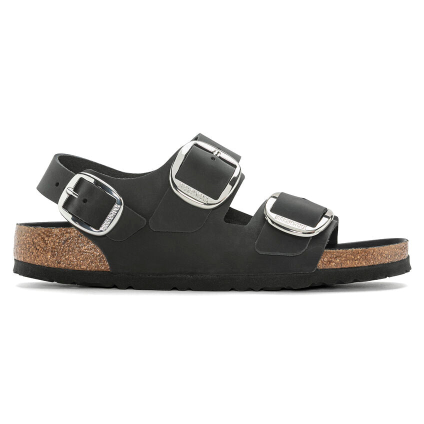 Birkenstock Milano Big Buckle Black   