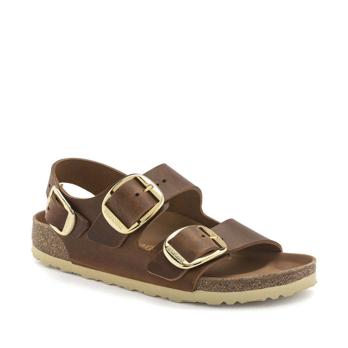 Birkenstock Milano Big Buckle Cognac   