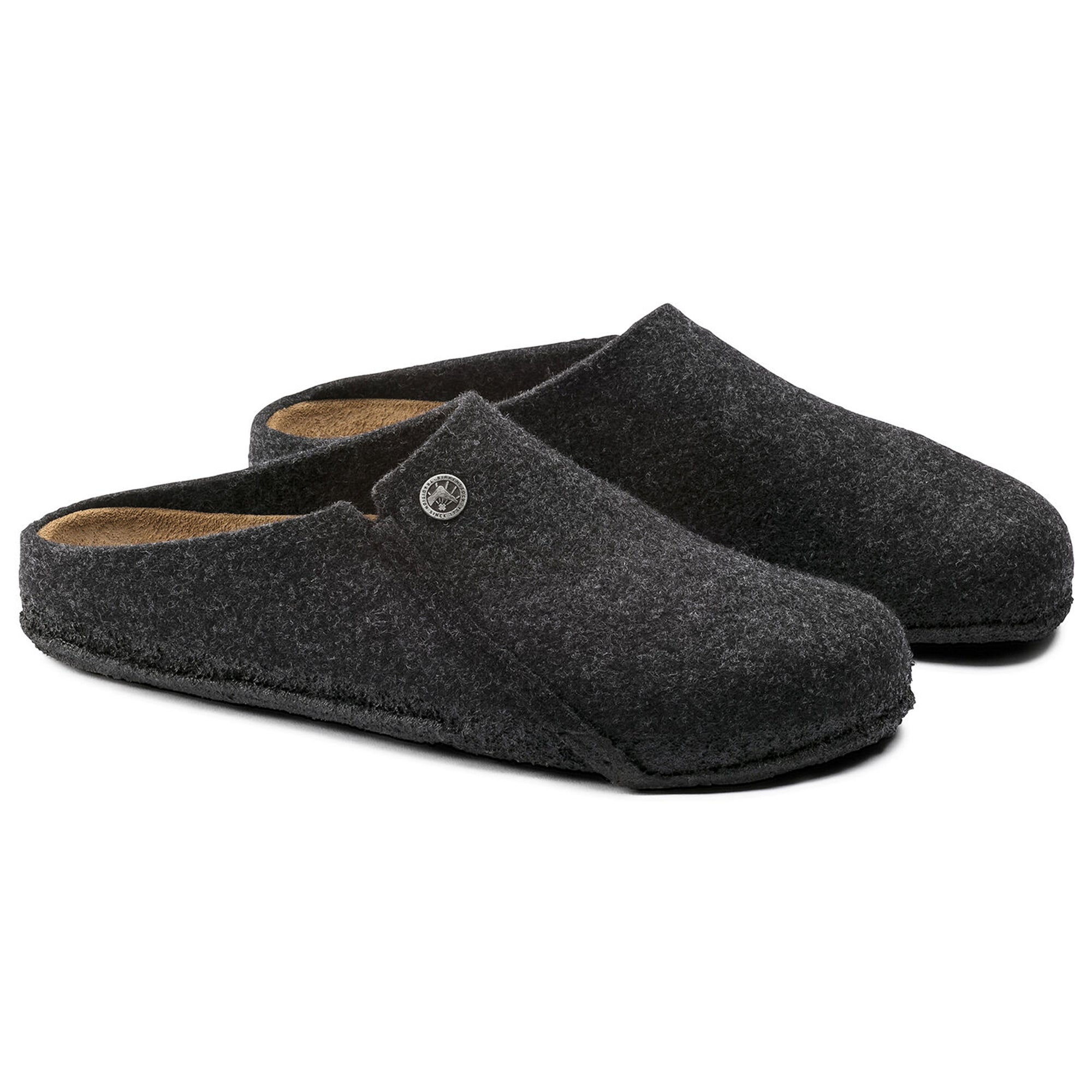 Birkenstock Zermatt Felt Slippers - Anthracite