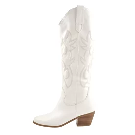 Boots Queen Agnes (White)