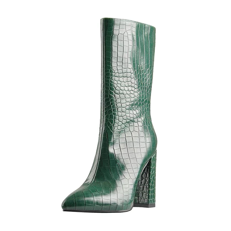 Boots Queen Krocola (Green)