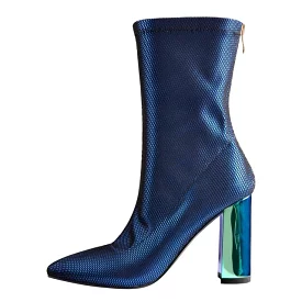 Boots Queen Leggina (Blue)