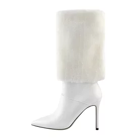 Boots Queen Ovequeen (White)