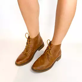 Butterfly Essex tan ankle boot