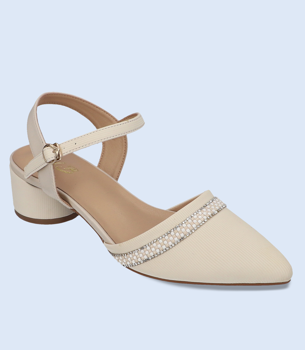 BW8170-WHITE-Women Casual Court Shoes