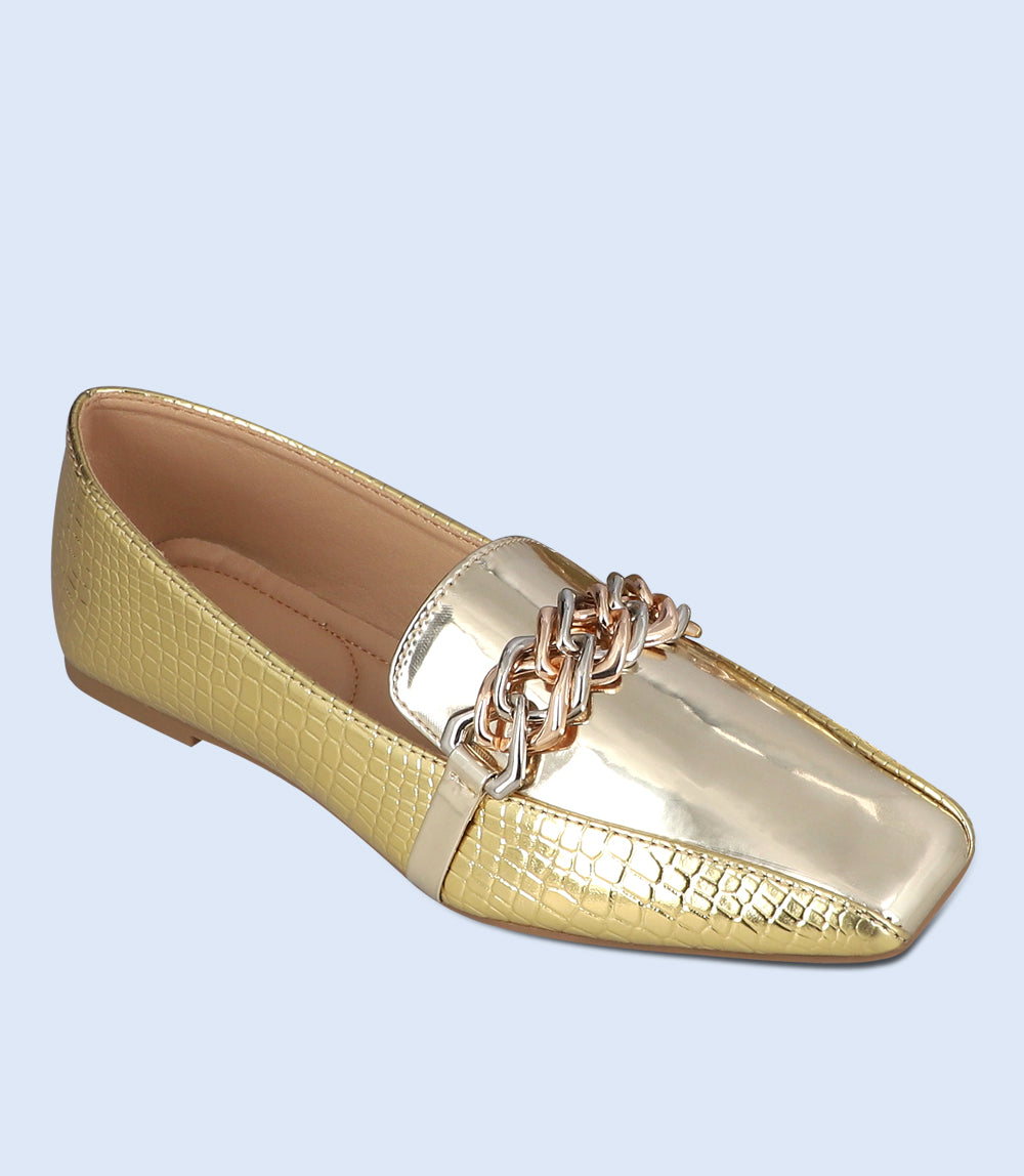 BW8450-GOLDEN-Women Casual Shoes