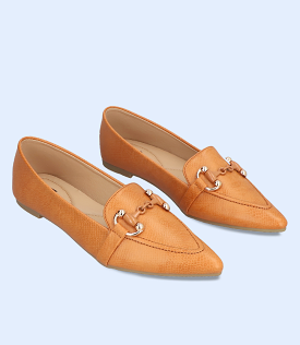 BW8455-CAMEL-Women Casual Shoes