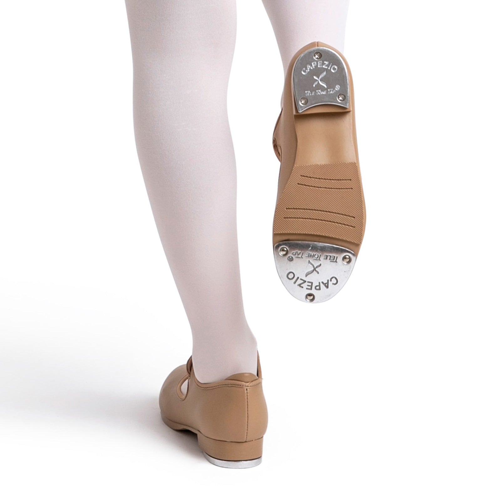 Capezio Adult Shuffle Tap Tap Shoes - Caramel