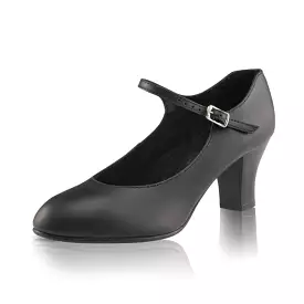 Capezio Student Footlight Character Shoes - Black