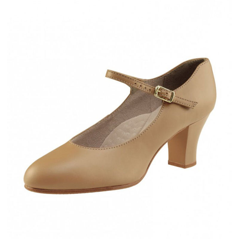 Capezio Student Footlight Character Shoes - Caramel