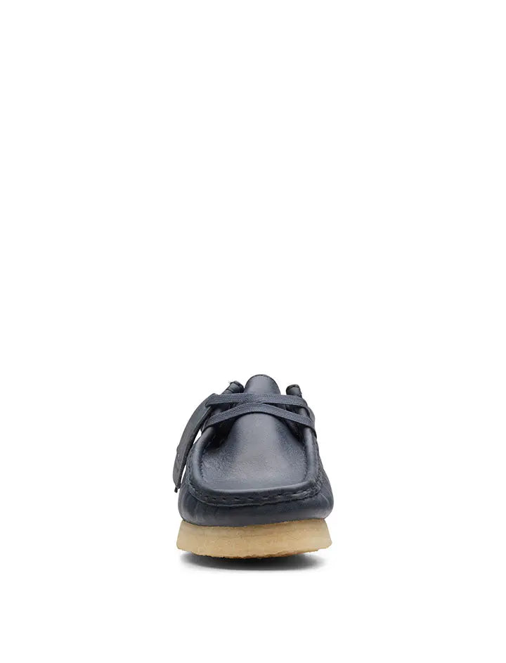 Clarks Originals Wallabee Navy Leather