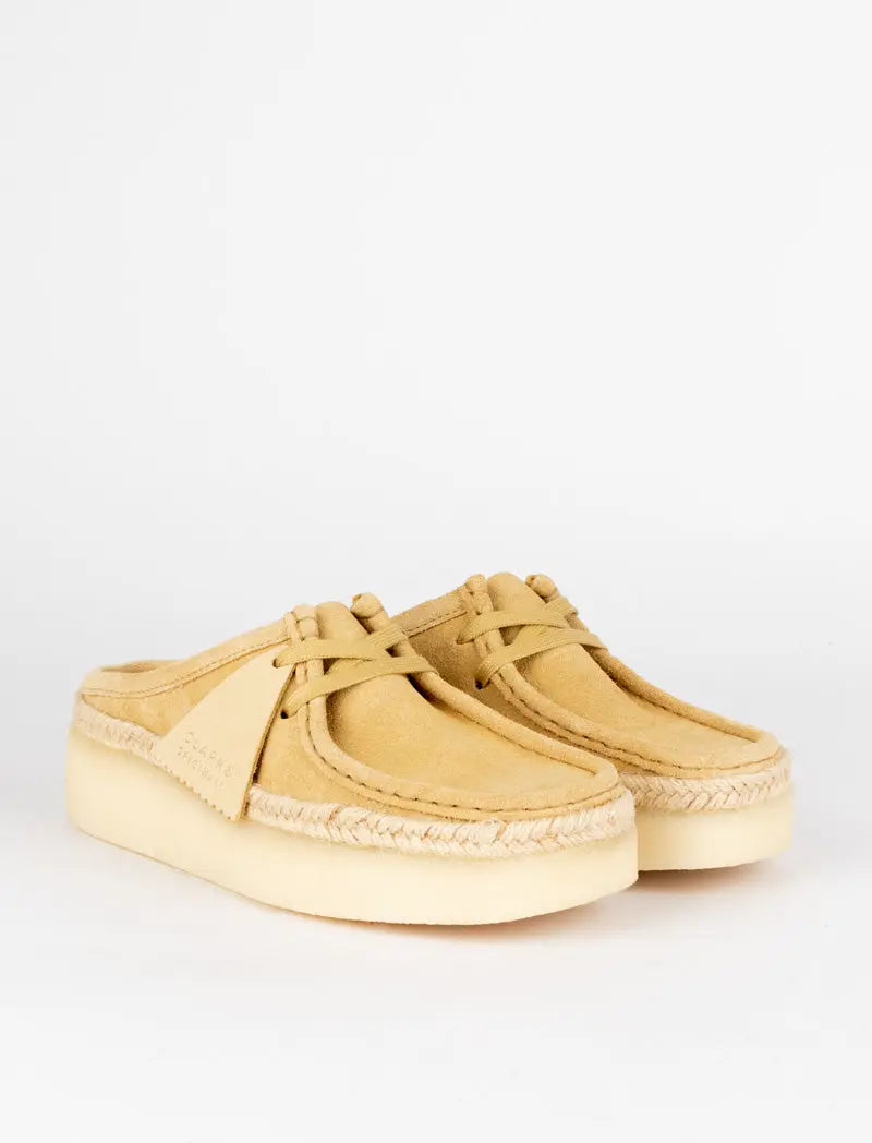 Clarks Originals Womens Wallabee Lo Maple Suede