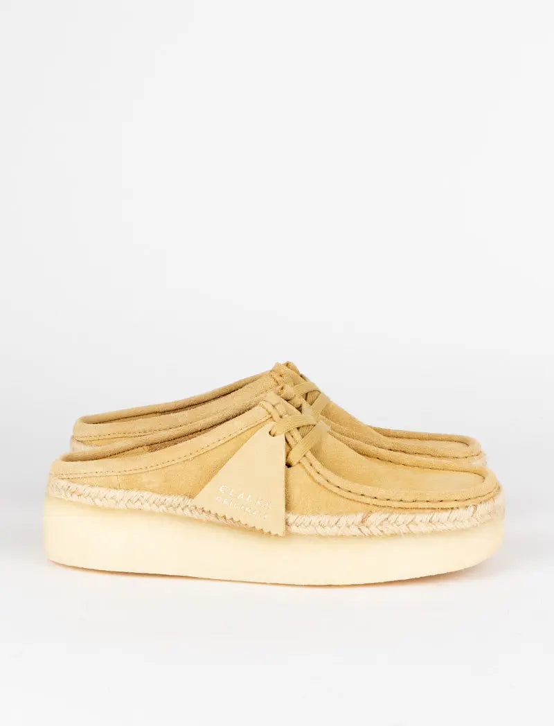 Clarks Originals Womens Wallabee Lo Maple Suede