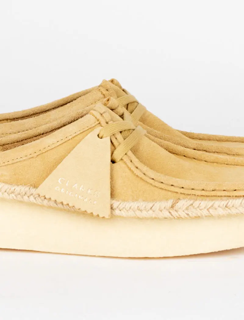 Clarks Originals Womens Wallabee Lo Maple Suede