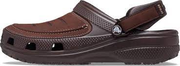 Crocs Men's Classic Yukon Vista II Literide Clog - Espresso/Mushroom