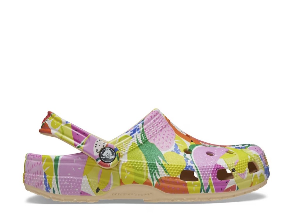 Crocs Unisex Classic Fruit Salad Clog - Shitake