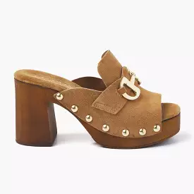 Dames Clogs 31.230 Cuoio