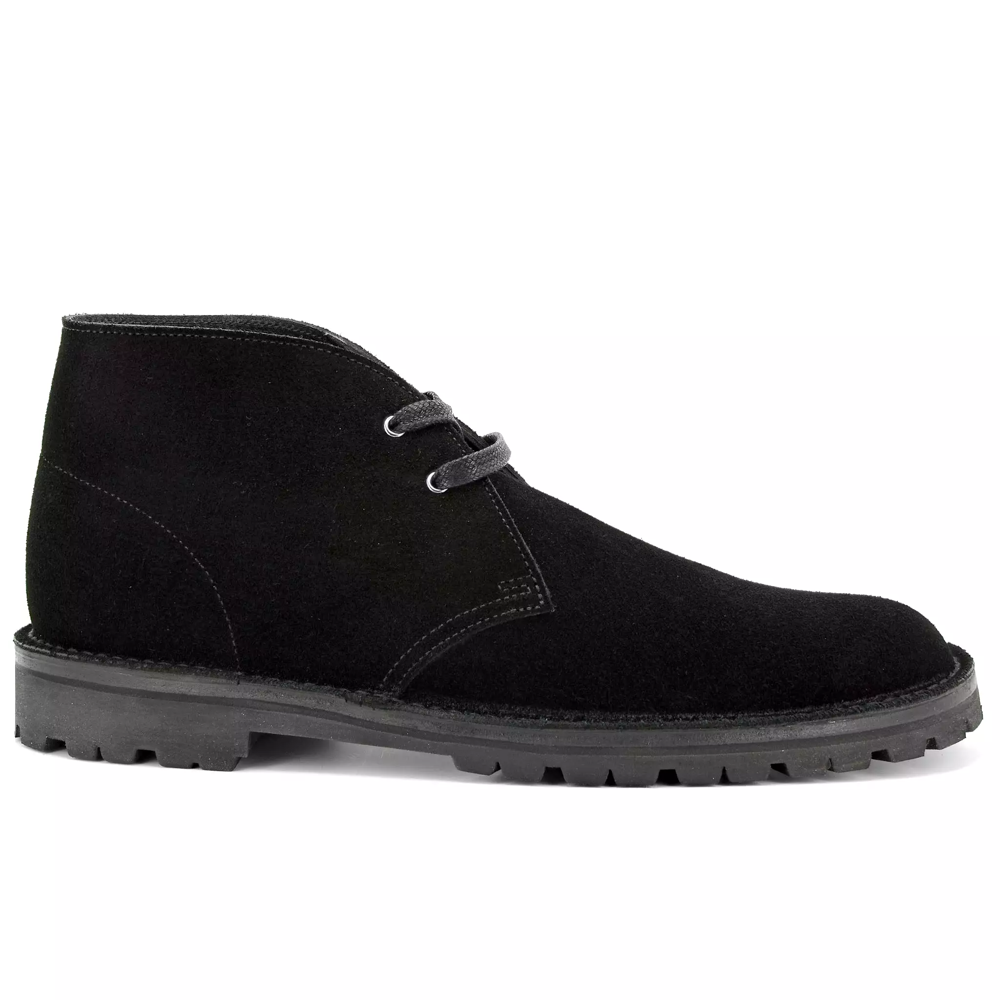 Desert Boot Black Suede 2 eyelet