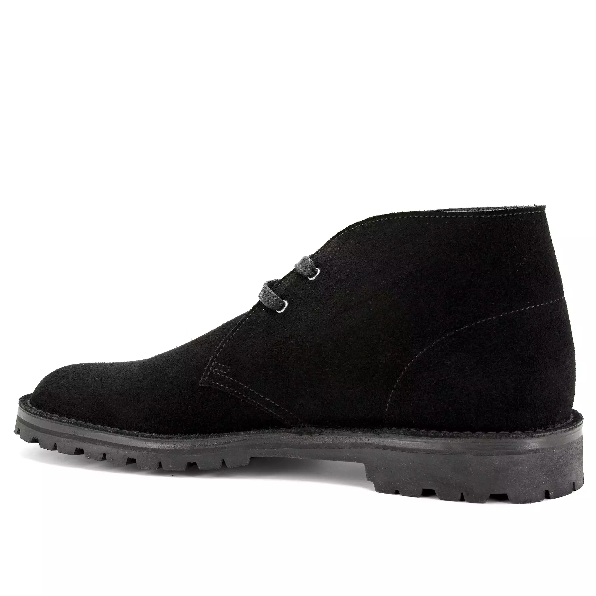 Desert Boot Black Suede 2 eyelet