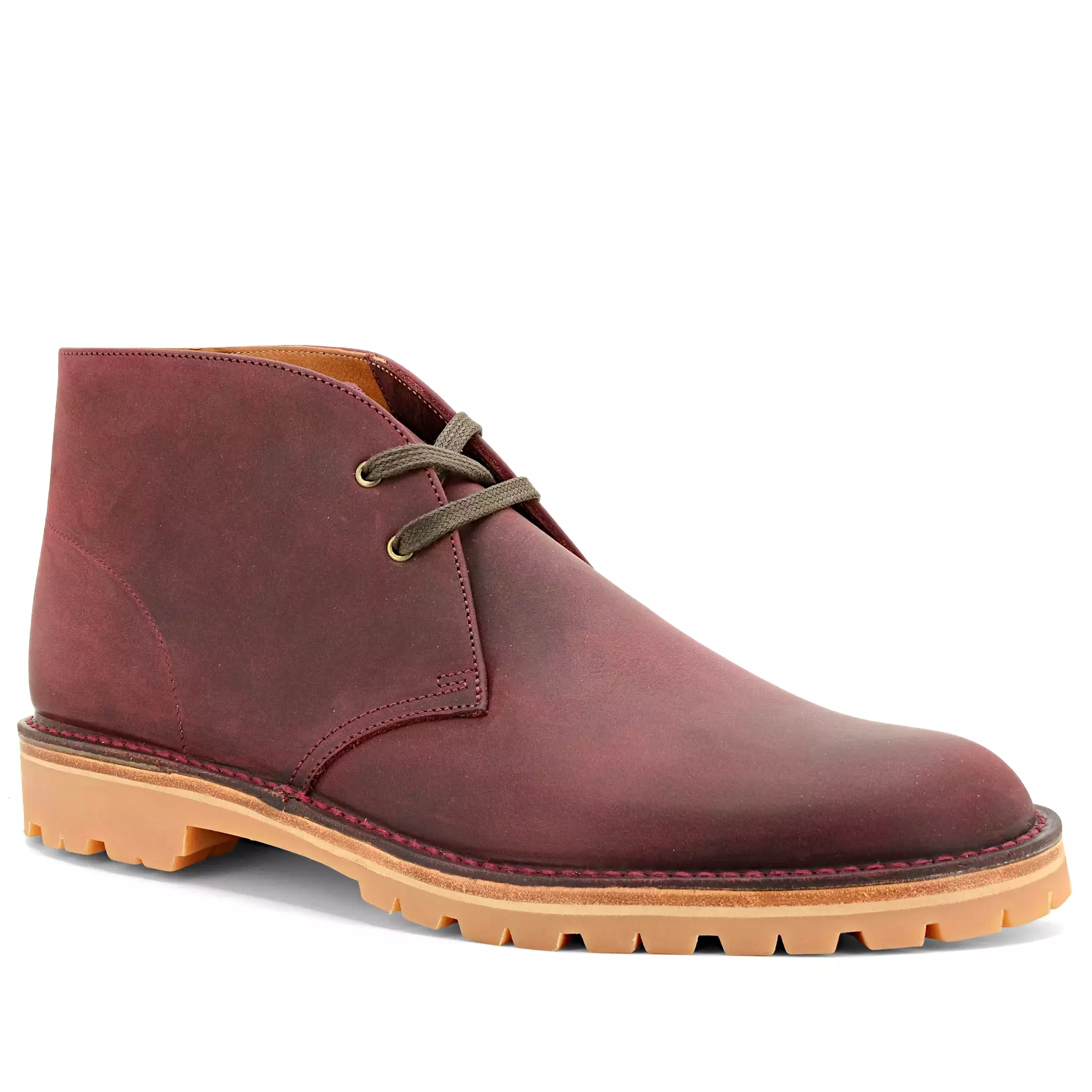 Desert Boot Oiled Leather Elderberry