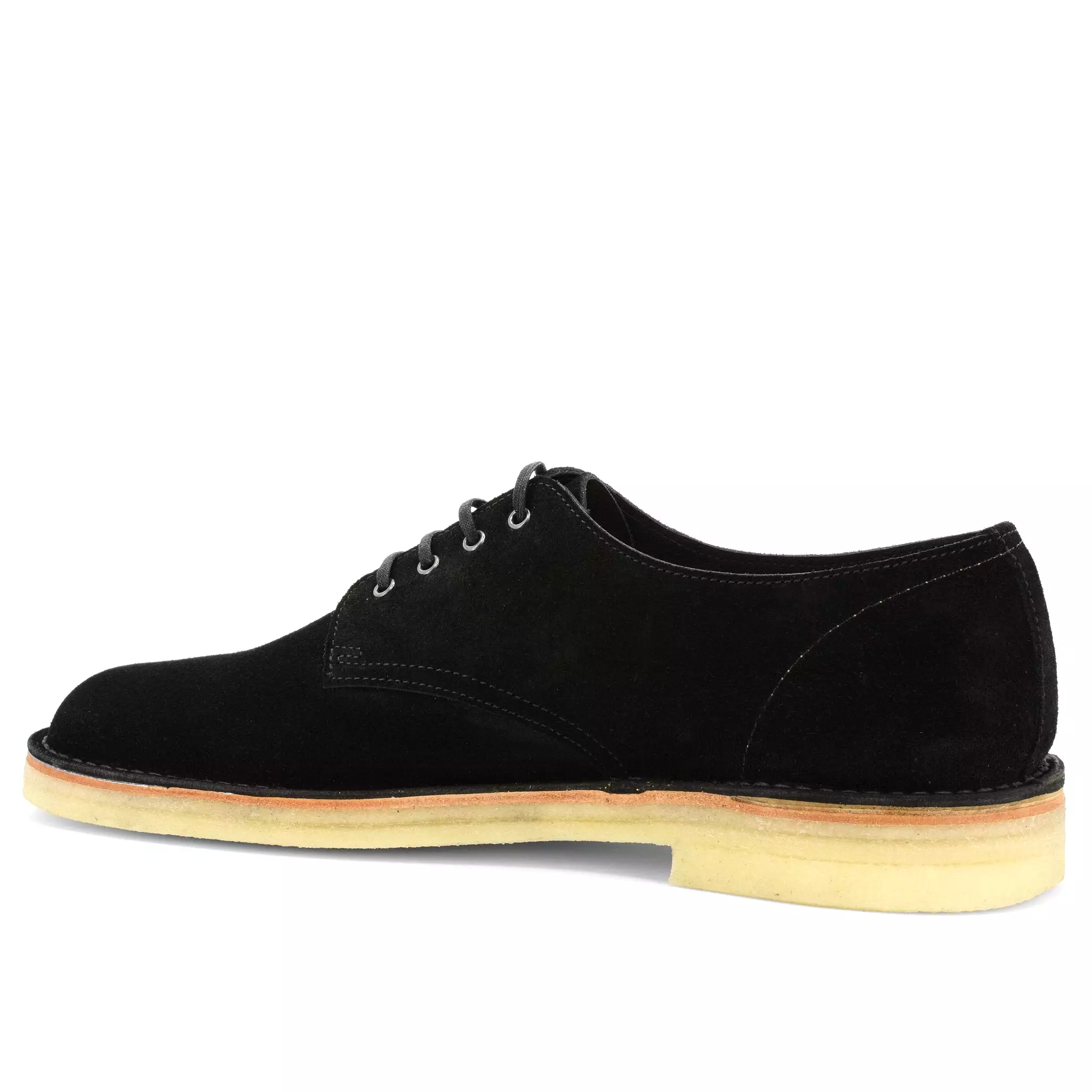 Desert Shoe Black Suede