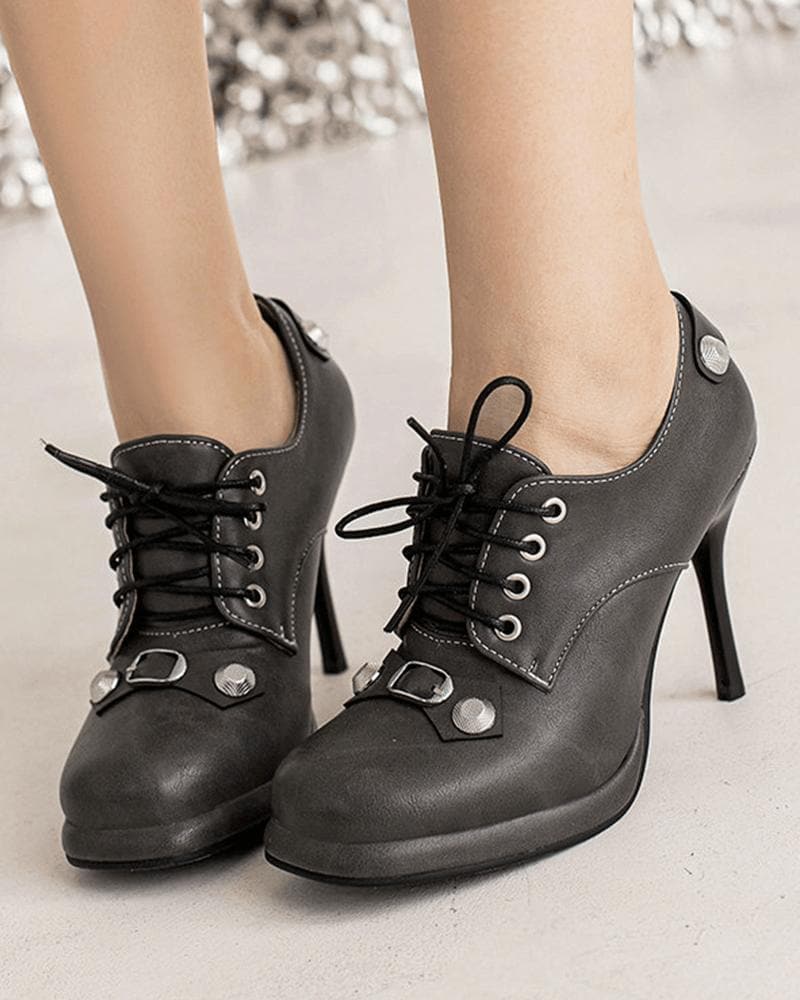 Fashion Rivet Heels