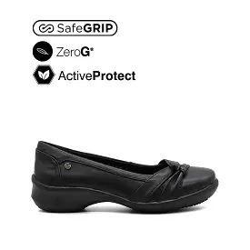 Genette Ornament Women's Shoes - Black Leather