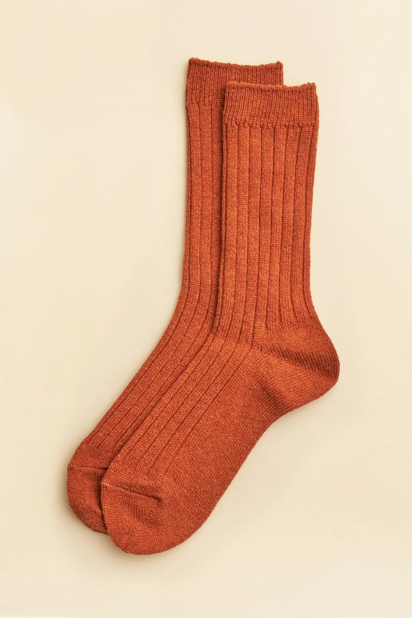 Godspeed Wool Socks - Rust