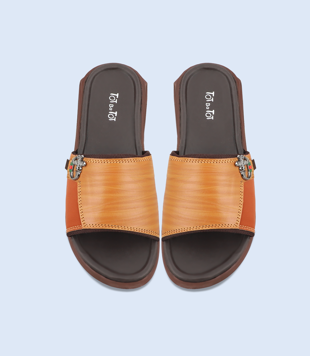 KB0176-TAN-Boy Slippers