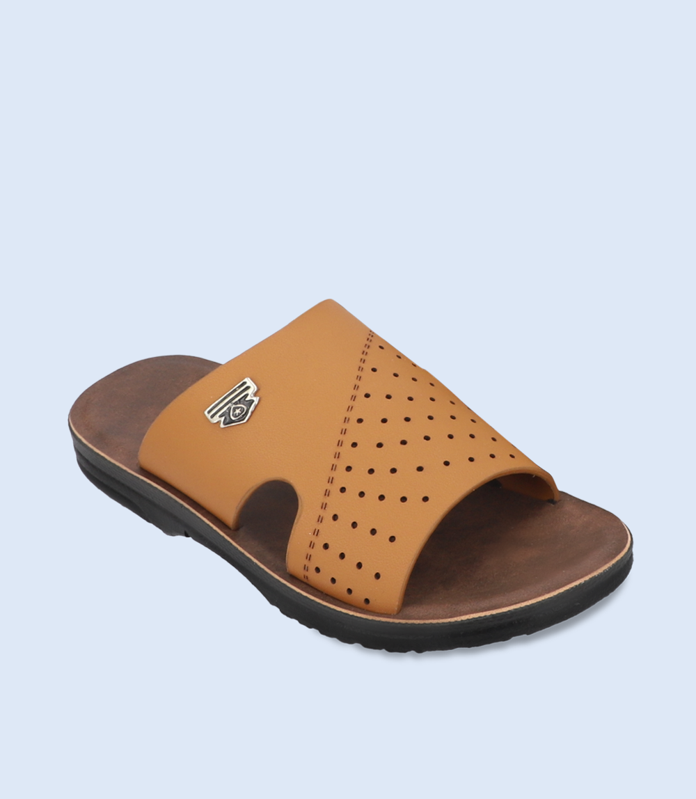 KB0188-TAN-Boys Slipper