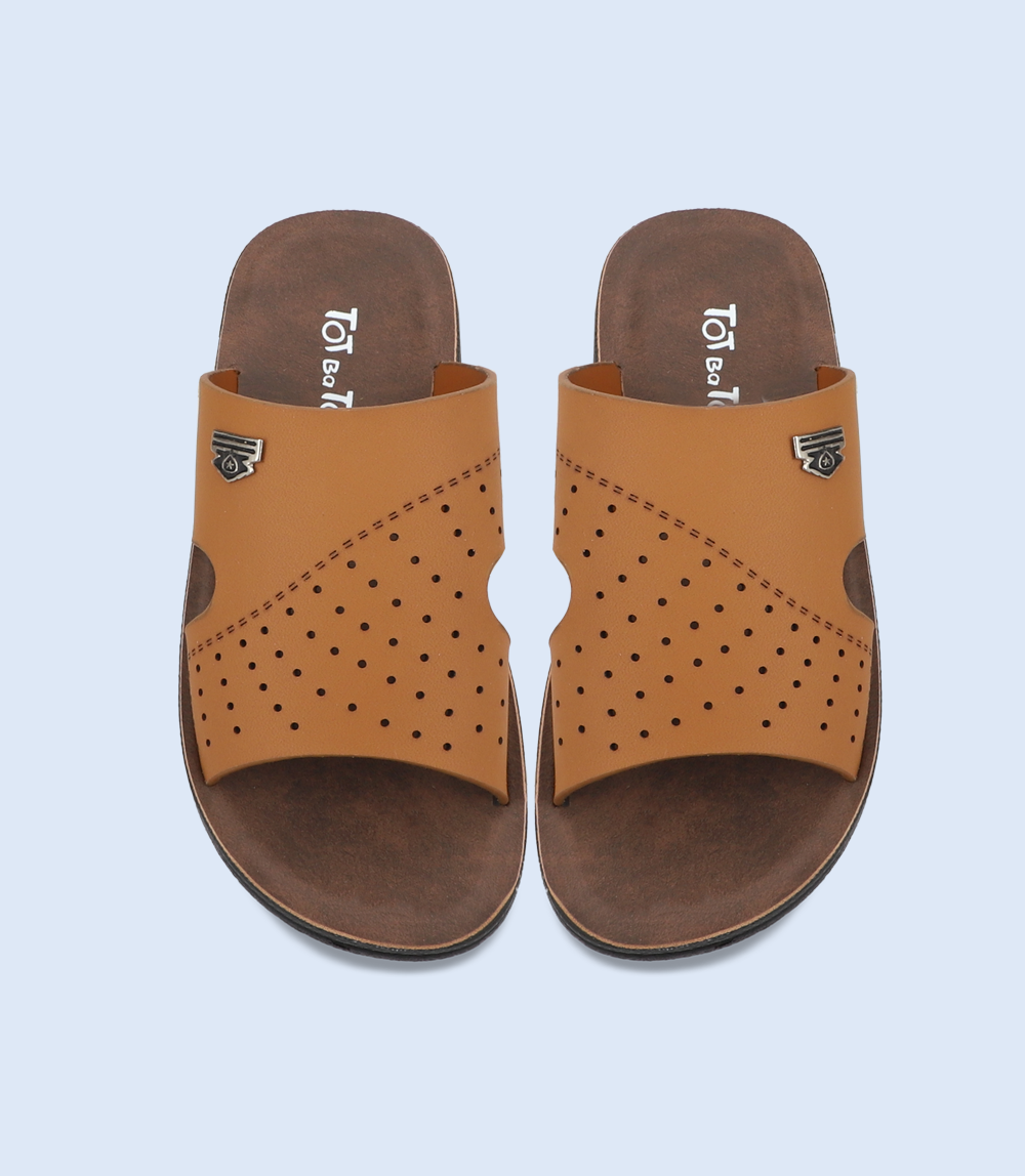 KB0188-TAN-Boys Slipper