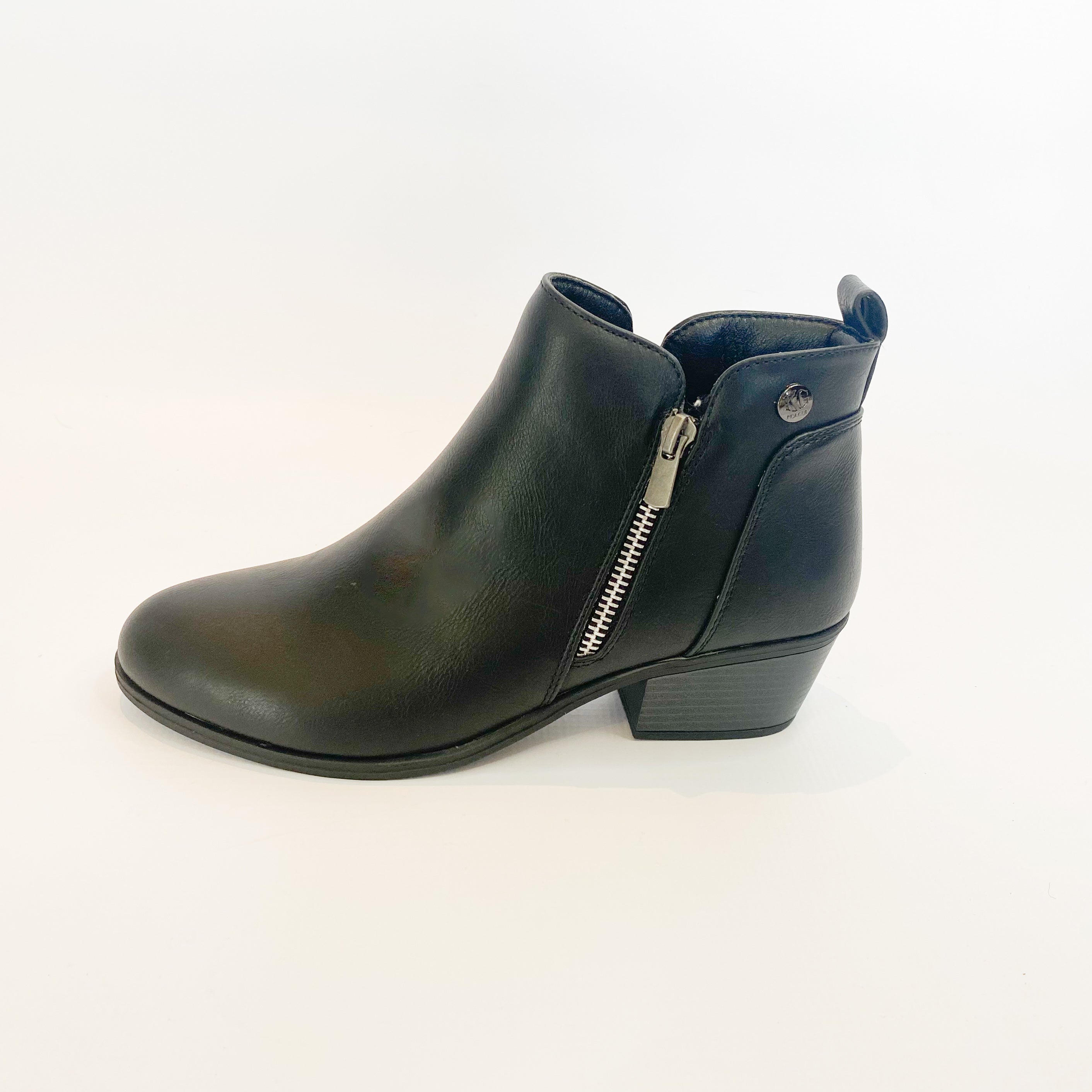 KG black side zip boot