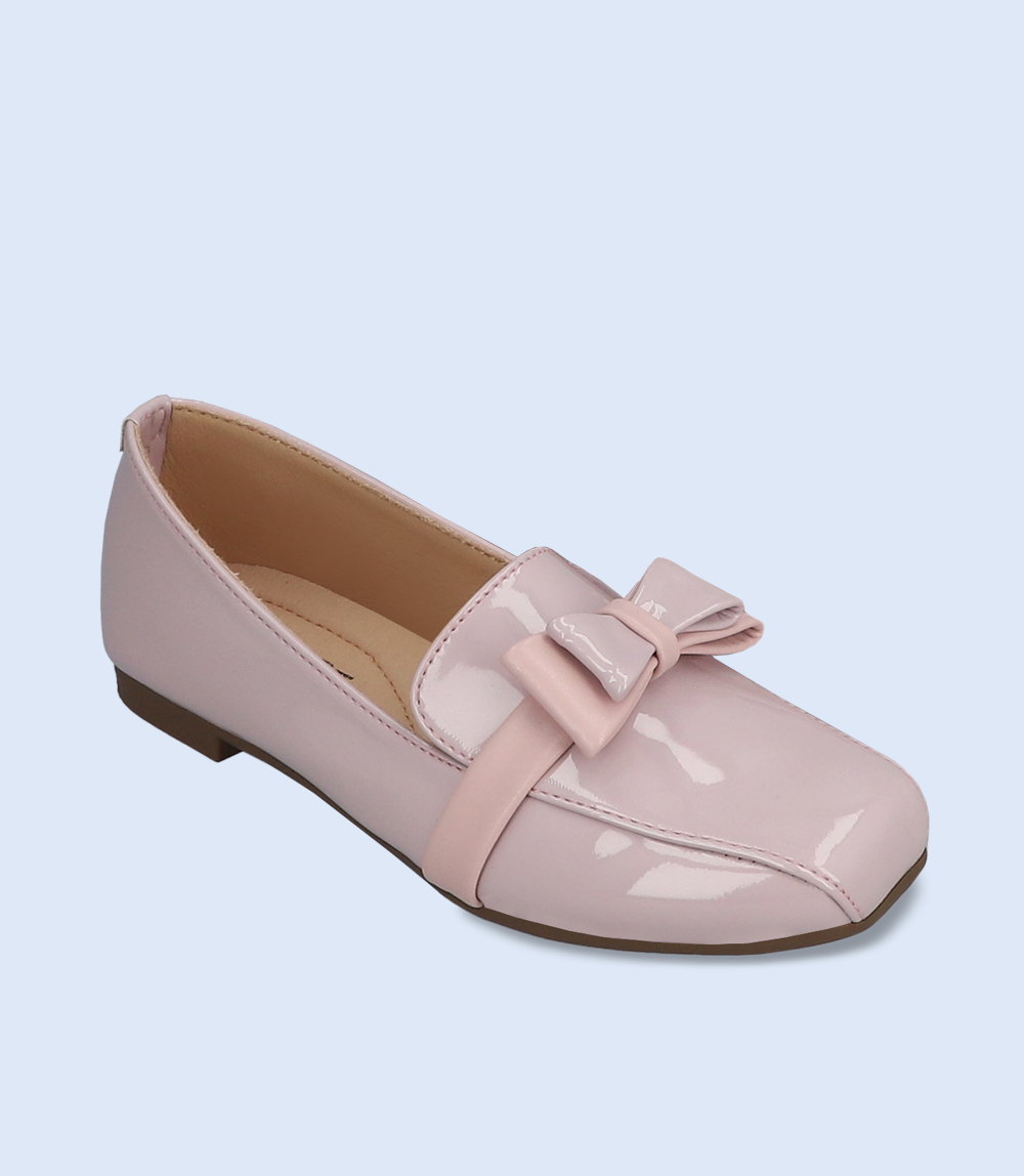 KG0019-TEA PINK-Girls Casual Ballerina