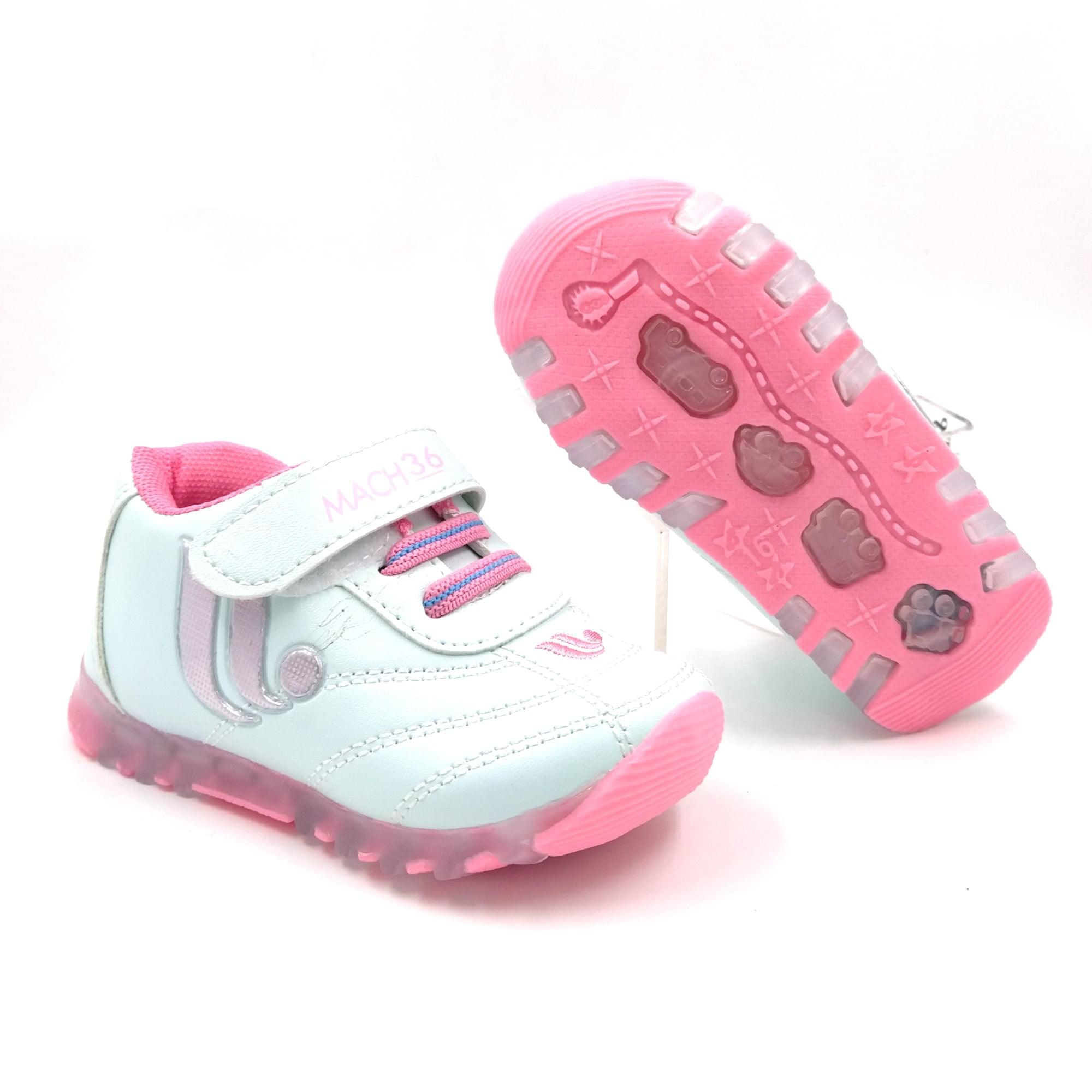 LED Light White Shoes | Combo